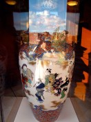 Chinese vase in library, Lowell, MA