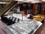 Man asleep, Chess Room, Baltimore, MD
