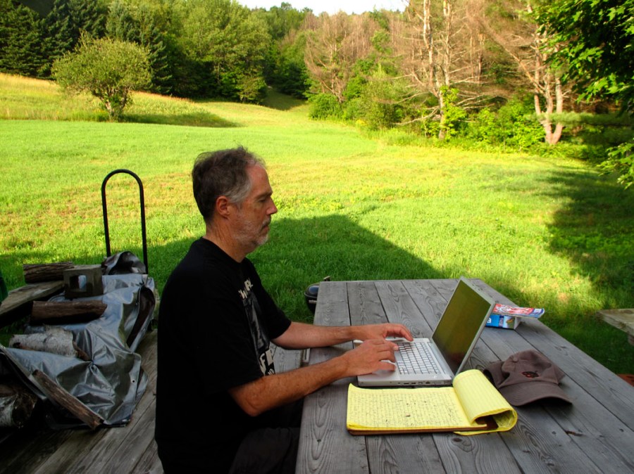 Writing at the Farm, VT