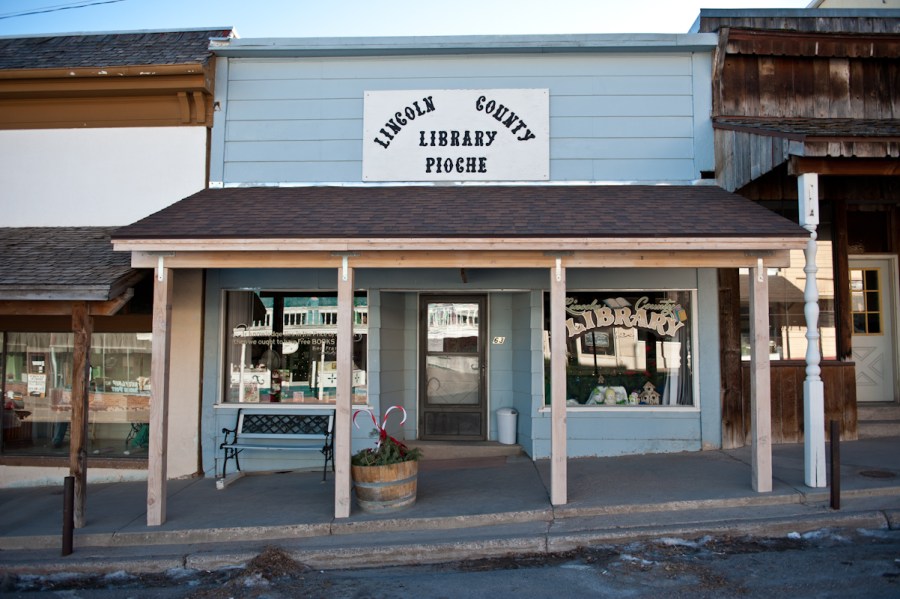 Library, Pioche, NV