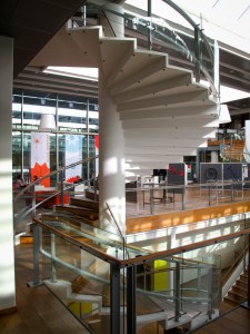 Stairway, Kolding Bibliotek, Denmark