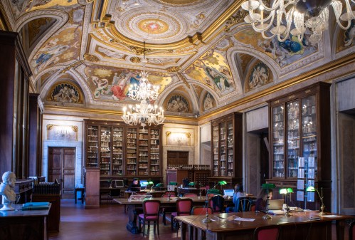 Biblioteca Corsiniana at the Accademia Nazionale dei Lincei, Rome